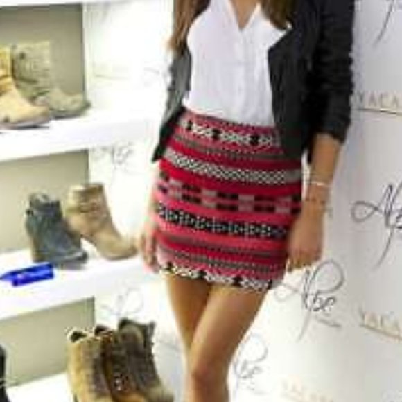 Zara Tribal Aztec Print Skirt (XS) - Picture 4 of 5